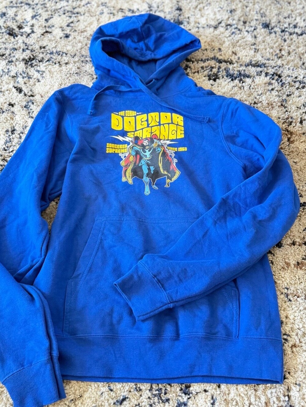 Doctor Strange Pullover Hoodie Blue S